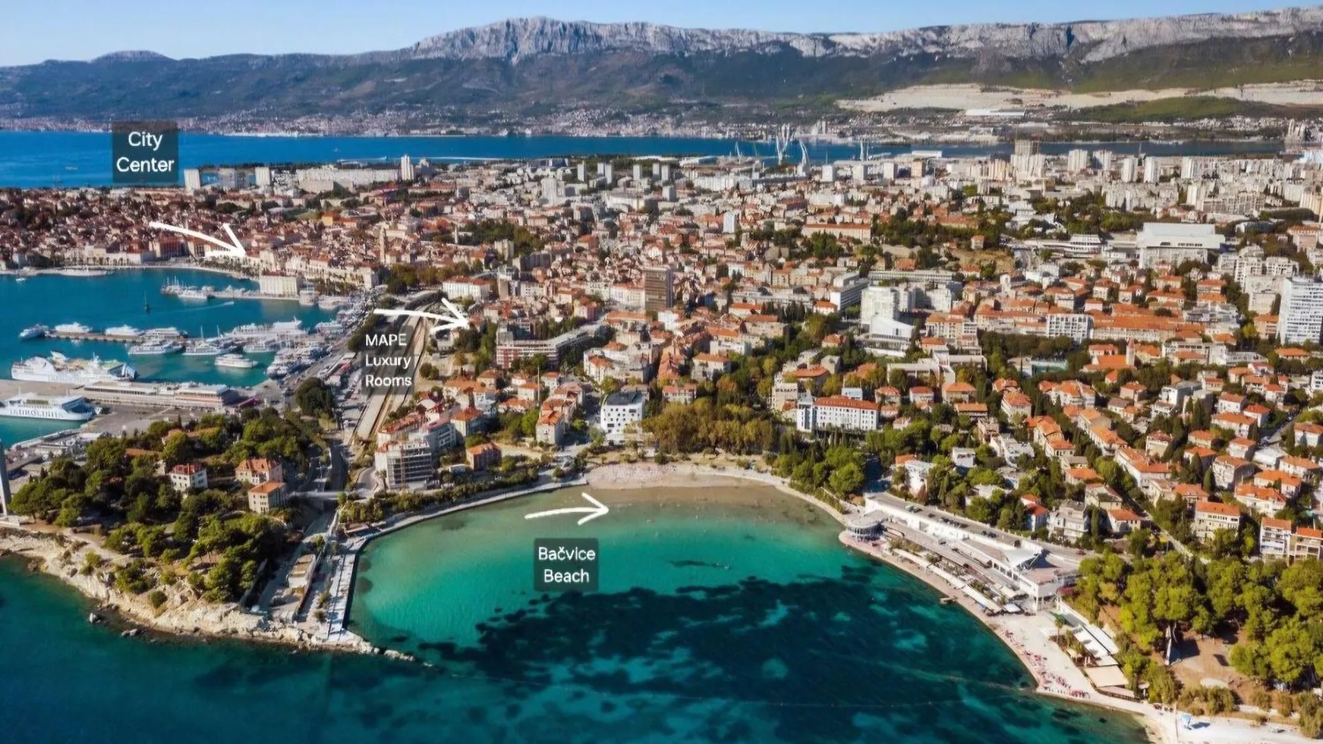 Ma Pe Luxury Rooms Spalato 4*,  Croazia